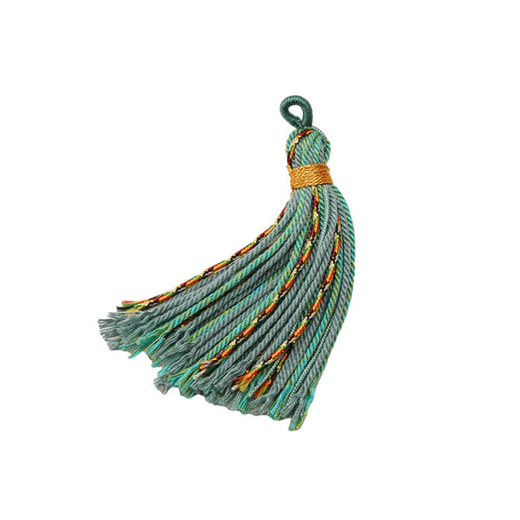 Handmade Cotton Thread Tassel Pendant Jewelry Accessories Ancient Minimalist Style