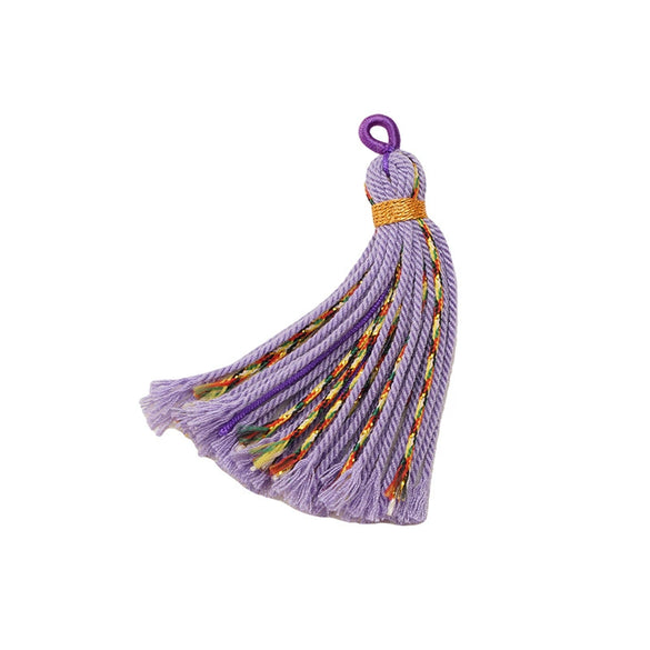 Handmade Cotton Thread Tassel Pendant Jewelry Accessories Ancient Minimalist Style