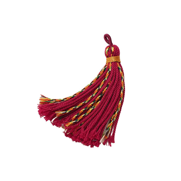 Handmade Cotton Thread Tassel Pendant Jewelry Accessories Ancient Minimalist Style