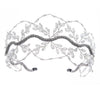 Handmade Crystal Beaded Bridal Crown Wedding Headpiece Mesh Hair Band Fashion Headwear