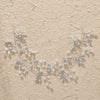 Handmade Crystal Beaded Leaf Bridal Headband For Women Wedding Hair Accessory With Rhinestone Headdress