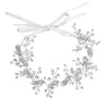 Handmade Crystal Leaf Headband For Women Wedding Hair Accessories Bridal Jewelry