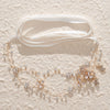 Handmade Crystal Leaf Headband For Women Wedding Hair Accessories Bridal Jewelry