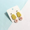 Handmade Daisy Floral Resin Earrings With Ushaped Design And Sterling Silver For Women Wholesale