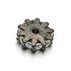 Handmade Diy Jewelry Loose Beads Gasket Accessories 925 Silver Inlaid Zircon Gear Beads For Bracelet And Necklace