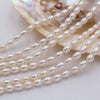 Handmade Diy Natural Freshwater Pearl Beads For Jewelry Necklace Accessories Strong Light Wholesale