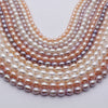 Handmade Diy Natural Freshwater Pearl Beads For Jewelry Necklace Accessories Strong Light Wholesale
