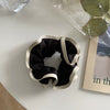 Handmade Double Layer Cloud Scrunchie Cloth Hair Tie Lovely Sweet Hair Band For Girls