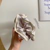 Handmade Double Layer Cloud Scrunchie Cloth Hair Tie Lovely Sweet Hair Band For Girls