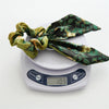 Handmade Fabric Niche Design Oil Painting Bow Ponytail Hair Tie