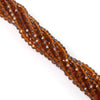 Handmade Faceted Crystal Glass Round Ball Loose Beads For Diy Accessories