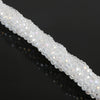 Handmade Faceted Crystal Glass Round Ball Loose Beads For Diy Accessories