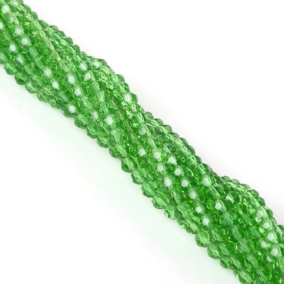 Handmade Faceted Crystal Glass Round Ball Loose Beads For Diy Accessories
