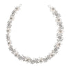 Handmade Fashion Women's Headwear Alloy Rhinestone Pearl Hair Band With Star Pattern For Wedding