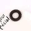 Handmade Flocked Cloth Phone Cord Hair Ties High Elastic Stretch Hair Bands Wholesale