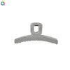 Handmade Flocked Geometric Resin Hair Claw Clip For Women Wholesale Hair Accessory