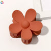 Handmade Floral Hair Claw Clip For Women Pastoral Plant And Flower Design Autumn Winter Hair Accessory