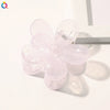 Handmade Floral Hair Claw Clip For Women Pastoral Plant And Flower Design Autumn Winter Hair Accessory