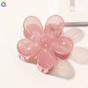 Handmade Floral Hair Claw Clip For Women Pastoral Plant And Flower Design Autumn Winter Hair Accessory