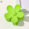 Handmade Floral Hair Claw Clip For Women Pastoral Plant And Flower Design Autumn Winter Hair Accessory