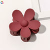 Handmade Floral Hair Claw Clip For Women Pastoral Plant And Flower Design Autumn Winter Hair Accessory
