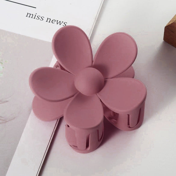 Handmade Flower Abs Hair Clip For Women Elegant Floral Hair Accessory For Updos And Ponytails