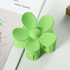 Handmade Flower Abs Hair Clip For Women Elegant Floral Hair Accessory For Updos And Ponytails