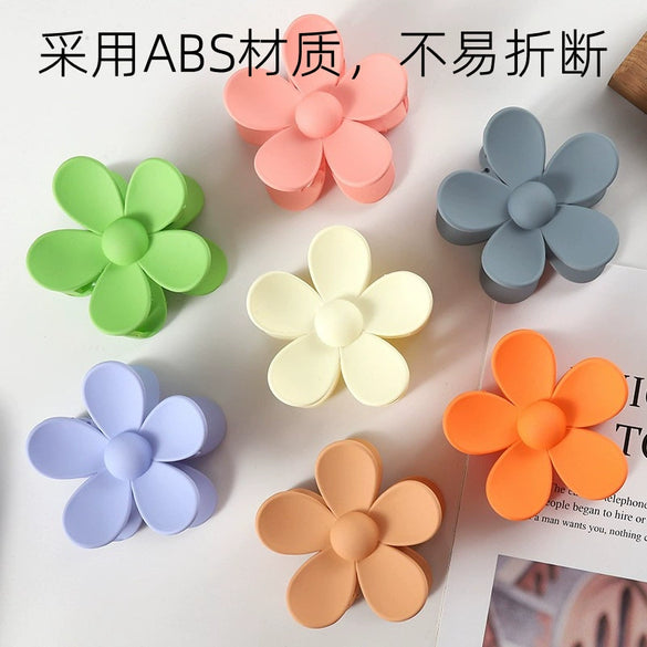Handmade Flower Abs Hair Clip For Women Elegant Floral Hair Accessory For Updos And Ponytails