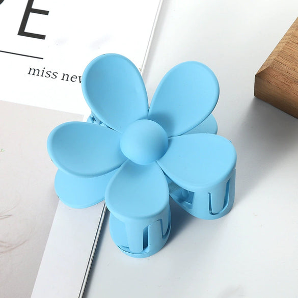 Handmade Flower Abs Hair Clip For Women Elegant Floral Hair Accessory For Updos And Ponytails