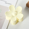 Handmade Flower Abs Hair Clip For Women Elegant Floral Hair Accessory For Updos And Ponytails