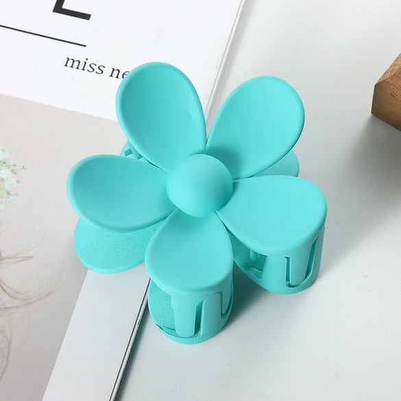 Handmade Flower Abs Hair Clip For Women Elegant Floral Hair Accessory For Updos And Ponytails
