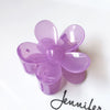 Handmade Flower Abs Hair Clip For Women Elegant Floral Hair Accessory For Updos And Ponytails