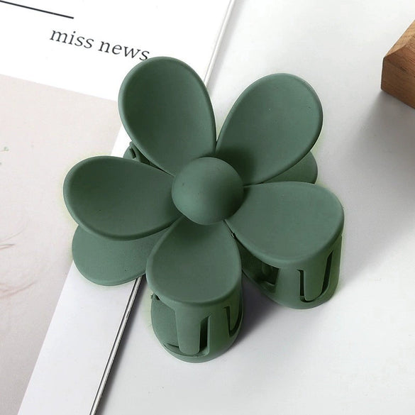Handmade Flower Abs Hair Clip For Women Elegant Floral Hair Accessory For Updos And Ponytails