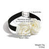 Handmade Flower Patterned Imitation Pearl Choker Necklace For Women