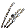 Handmade Freshwater Baroque Pearl Hairpin Hairband For Women Medieval Style Retro Dark Green Hair Accessory