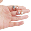 Handmade Freshwater Pearl Geometric Ring Fashion Elegant Versatile Unisex Ring For Women