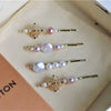 Handmade Freshwater Pearl Hairpin Side Clip For Women