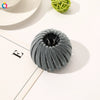 Handmade Frosted Bird's Nest Flower Bud Ball Hair Clip For Women Elegant Ushaped Ponytail Hair Accessory