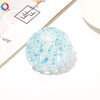 Handmade Frosted Bird's Nest Flower Bud Ball Hair Clip For Women Elegant Ushaped Ponytail Hair Accessory