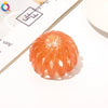 Handmade Frosted Bird's Nest Flower Bud Ball Hair Clip For Women Elegant Ushaped Ponytail Hair Accessory