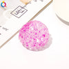 Handmade Frosted Bird's Nest Flower Bud Ball Hair Clip For Women Elegant Ushaped Ponytail Hair Accessory