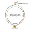 Handmade Geometric Natural Stone Beaded Necklace With Czech Beads And Agate