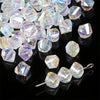Handmade Glass Crystal Peach Heart Pointed Beads For Diy Bracelet Necklace Beaded Accessories