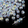 Handmade Glass Crystal Peach Heart Pointed Beads For Diy Bracelet Necklace Beaded Accessories