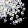 Handmade Glass Crystal Peach Heart Pointed Beads For Diy Bracelet Necklace Beaded Accessories