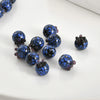 Handmade Glass Glazed Dripping Oil Jewelry Bracelet Necklace Earrings