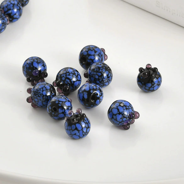 Handmade Glass Glazed Dripping Oil Jewelry Bracelet Necklace Earrings