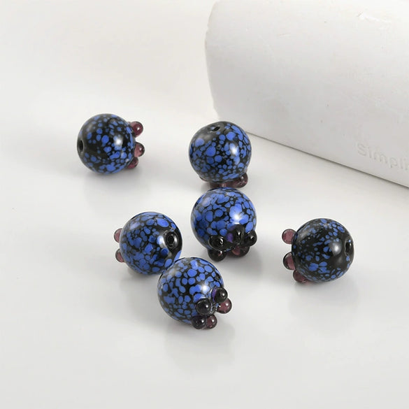 Handmade Glass Glazed Dripping Oil Jewelry Bracelet Necklace Earrings