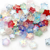 Handmade Glass Loose Beads In Fivepointed Star And Love Shape For Bracelet And Necklace Jewelry