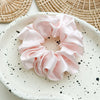 Handmade Imitation Silk High Elastic Hair Rings Ponytail Headwear For Women